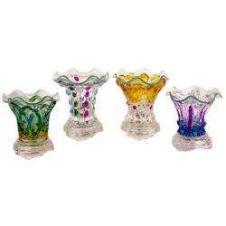 Wholesale Lot Assorted Electric Glass Oil / Tart Scent Warmers Night 