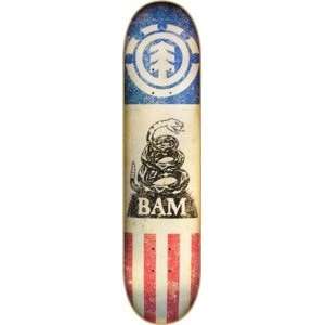  Element Bam Margera Featherlight Independence Skateboard 