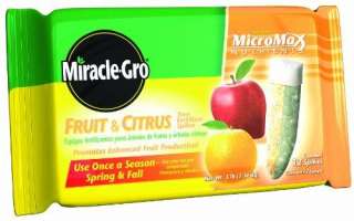 MIRACLE GRO FRUIT & CITRUS TREE FERTILIZER SPIKES  