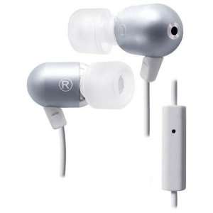  Radius Silver Atomic Bass Earphones With Microphone For 