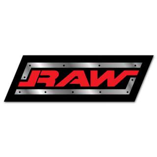 WWF RAW Wrestling car bumper sticker 7 x 2  