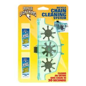  White Lightning Bicycle Chain Cleaner Kit Sports 