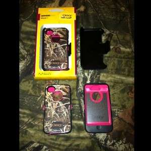 Otterbox Defender MAX 4 CAMO & PINK fits iPhone 4 & 4s  