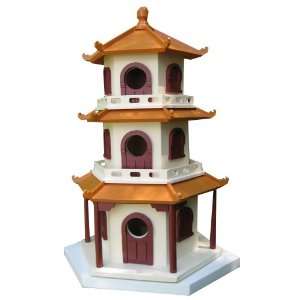  Home Bazaar Pagoda House Birdhouse Patio, Lawn & Garden