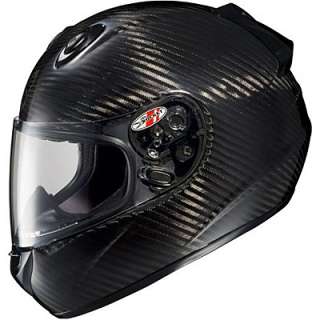 Joe Rocket Rocket 201 Carbon Fiber Motorcycle Helmets Black/Titanium 