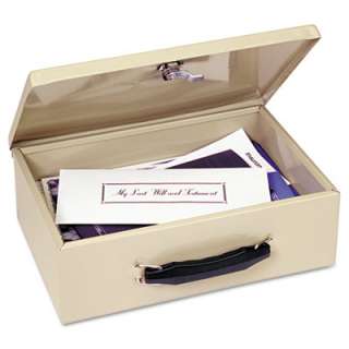   Cash Box, Key Lock, Sand STEELMASTER by MMF Industries 221614003