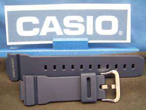 Casio Watch Band DW 6900  2 Blue Rubber G Shock Strap  
