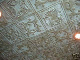 Texture Ceiling Tiles SILVER R23 FULL SAMPLE  
