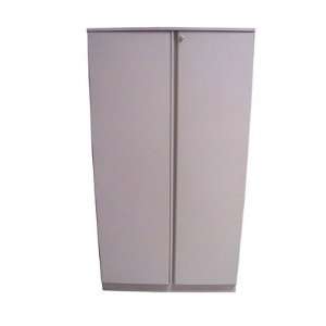 Trace 36 Double Door 5 High Storage Cabinet with Shelf Finish Chalk 