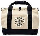 Klein Tools 5003 20 Pocket Canvas Tool Bag with Leather