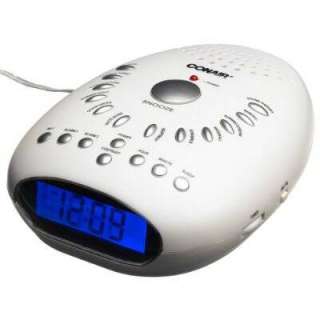 Conair SU7 Desktop Clock Radio   2 x Alarm   AM, FM (New)  
