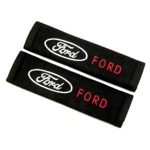  10 Ford Logo Car Seat Belt Shoulder Pads(one pairs 