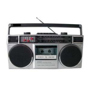  Supersonic SC 126U portable cassette boombox with USB/SD 