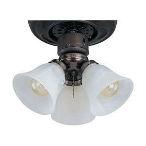    Maxim Lighting Three Light Ceiling Fan Light Kit