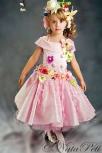 FLOWER GIRL PAGEANT PARTY HOLIDAY DRESS 3527 PINK SIZE 4 6  