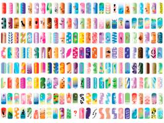  beautiful nail art with its premium airbrush, 480 stencil designs 