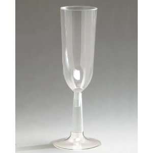  Clear Plastic Champagne Glasses   Flutes Health 