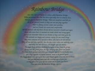   print we can create the perfect gift the beautiful rainbow bridge poem