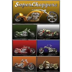  American Chopper Bike Bikers PAPER POSTER measures 36 x 24 