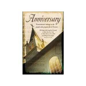  Bulletin Anniversary (Church/Steeple) (Package of 100 