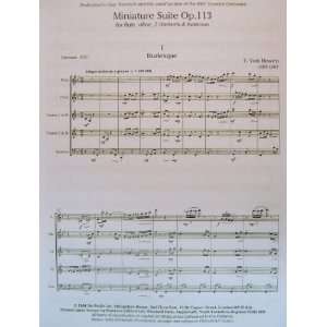  Miniature Suite for Flute, Oboe, 2 Clarinets and Bassoon 