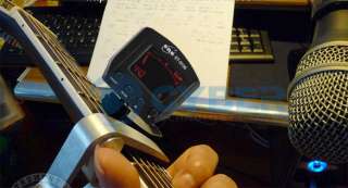 Mic LCD Digital Electronic Acoustic Guitar Violin Tuner  