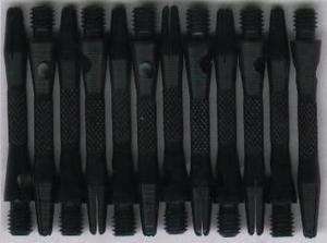 5in 2ba Black Knurled Aluminum Dart Shafts 3 per set  