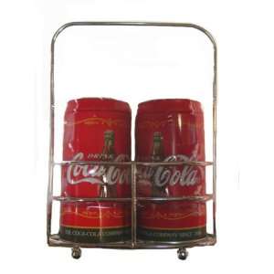 Coca Cola Coke Salt and Pepper Caddy  Grocery & Gourmet 