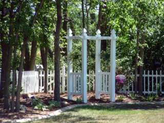 New Bloomfield Lawn Garden Outdoor Wedding Arbor White  