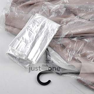 10 garment suit dress dustproof disposable covers clear artikel nr