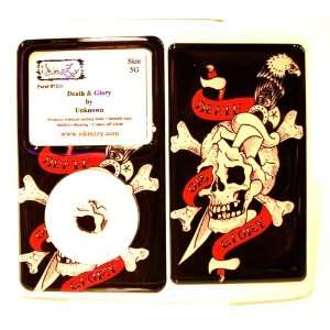   : ED Hardy Death & Glory Ipod classic 5G Skin Cover: Everything Else