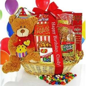 Happy Birthday Gourmet Gift Basket:  Grocery & Gourmet Food