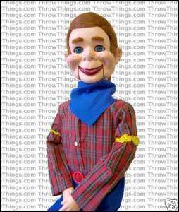   Deluxe Upgrade Ventriloquist Dummy Doll Moving Eyes & Brows  