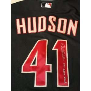  Daniel Hudson Signed 2010 Game Used Road Jersey Sports 