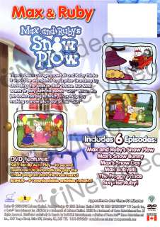 MAX AND RUBY   MAX AND RUBYS SNOW PLOW *NEW DVD** 625828232206  