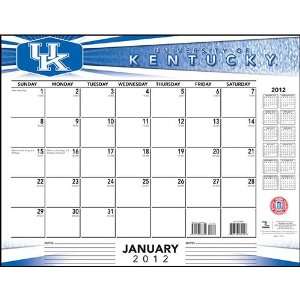   Kentucky Wildcats Team Desk Pad Calendar 22 X 17