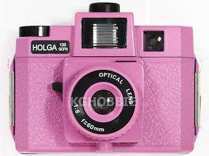 New Holga 120 GCFN lomo film Camera Color Flash PINK  