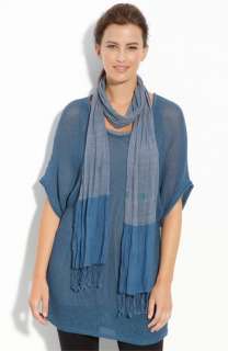 Eileen Fisher Hand Loomed Crinkled Scarf  