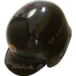 Bill Madlock signed Pittsburgh Pirates Mini Batting Helmet 79 World 