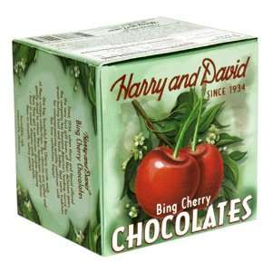 Harry & David Chocolate Coverd Bing Cherries, 8 Ounce Unit  