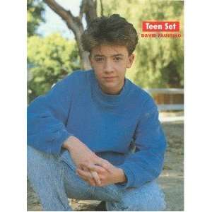  1990 Actor David Faustino of Married With Children 