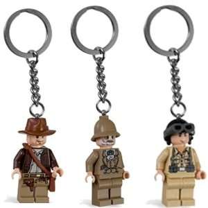  Lego Indiana Jones, Professor Henry Jones, and Guard Key 