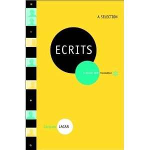  Ecrits A Selection [Hardcover] Jacques Lacan Books