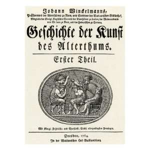  Altertums (The History of Ancient Art) by Johann Joachim Winckelmann 