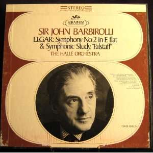 Sir John Barbirolli Elgar Symphony NO. 2 in E flat & Symphonic Study 