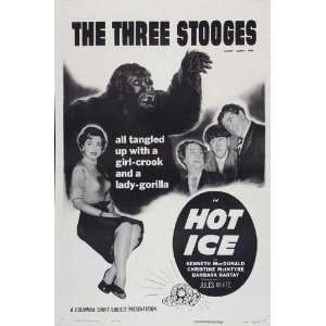 Ice Poster Movie 11 x 17 Inches   28cm x 44cm Shemp Howard Larry Fine 