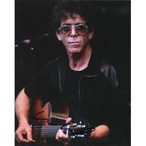 LOU REED(THE VELVET UNDERGROUND)UP CLOSE SIG 8x10Color   Sports 