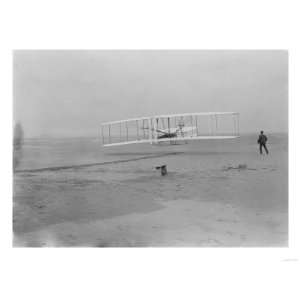 Orville Wright on First Flight at 120 feet Photograph   Kitty Hawk, NC 