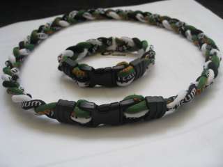   Sobon Baseball Sport Energy 3 Rope 18Necklace+Bracelet Set For Child