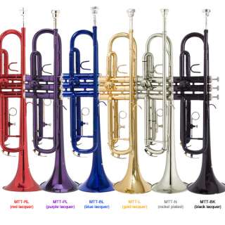   by Cecilio Bb Trumpet +Tuner,Portable Stand & Book ~6 Colors  